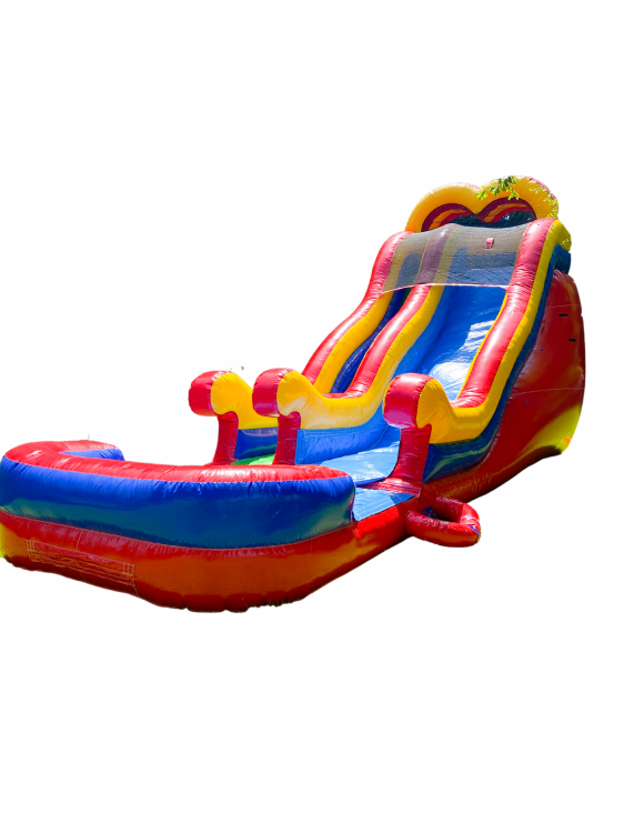 18ft multi color slide